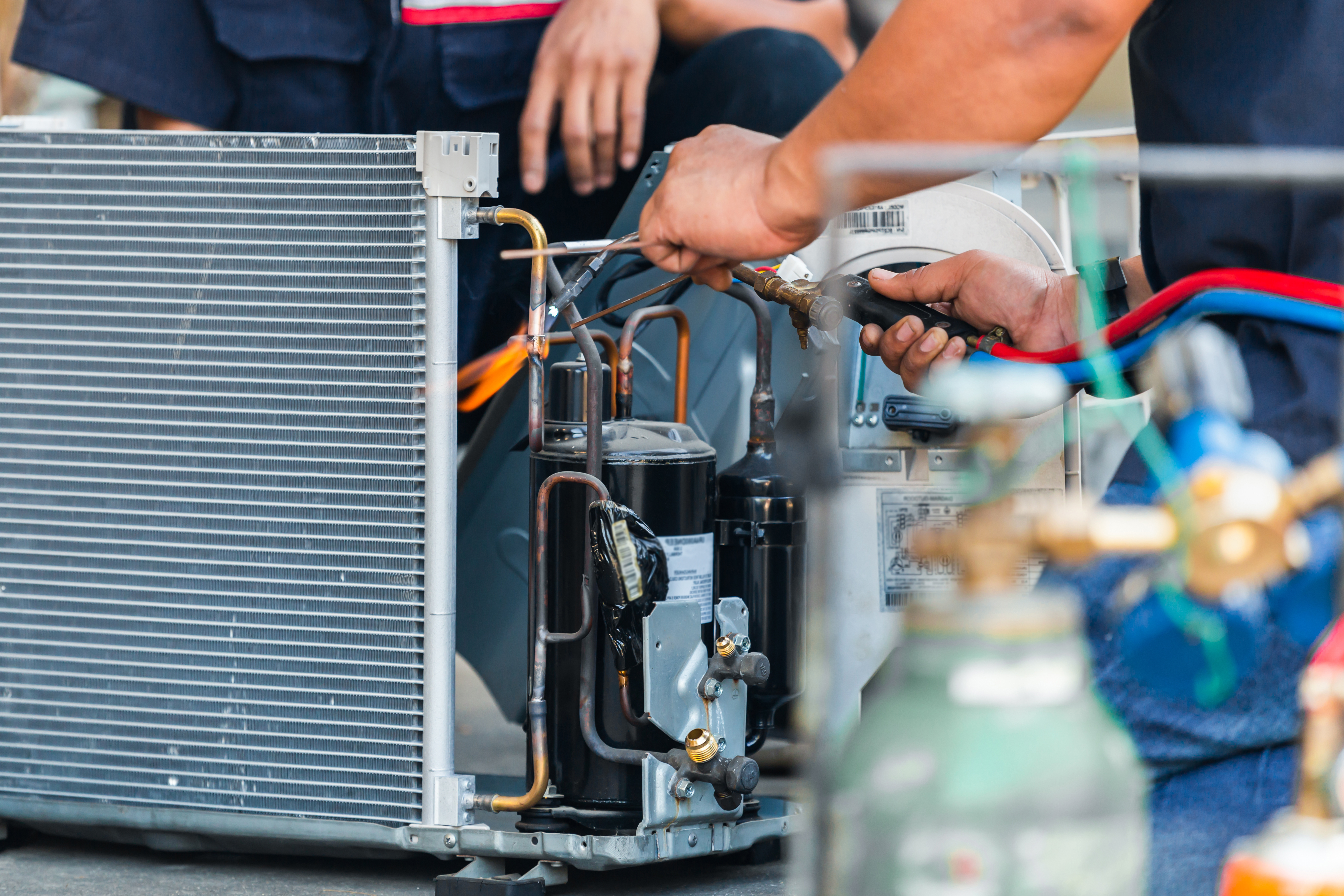 Professional HVAC Service Team